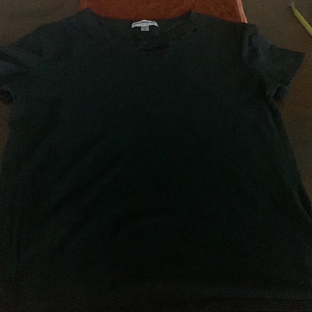 Cut out black t shirt